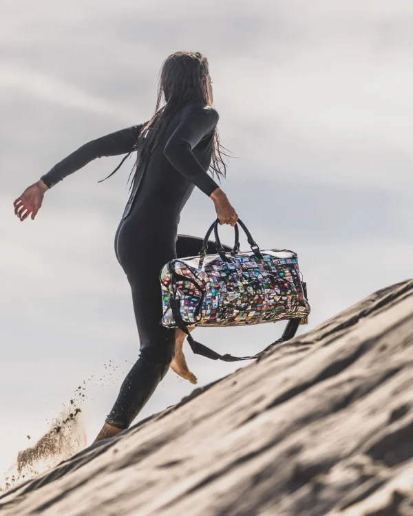 EXIT ART COLLAB DUFFLE