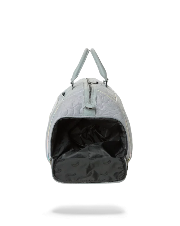 MIRASHAKU IRIDESCENT QUILT DUFFLE