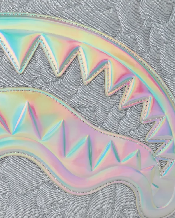 MIRASHAKU IRIDESCENT QUILT DUFFLE