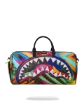 SHARKS IN PARIS CITY STREAKS DUFFLE