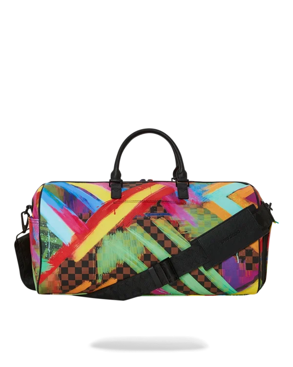 SHARKS IN PARIS CITY STREAKS DUFFLE