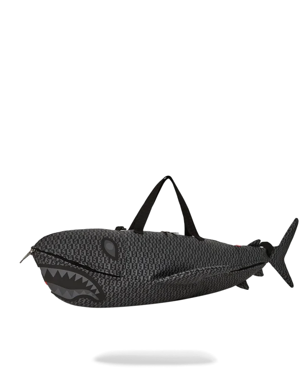 SHARKFINITY STEALTH PILOT SHARK SHAPE DUFFLE