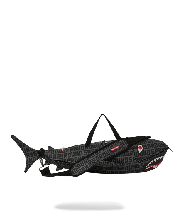 SHARKFINITY STEALTH PILOT SHARK SHAPE DUFFLE