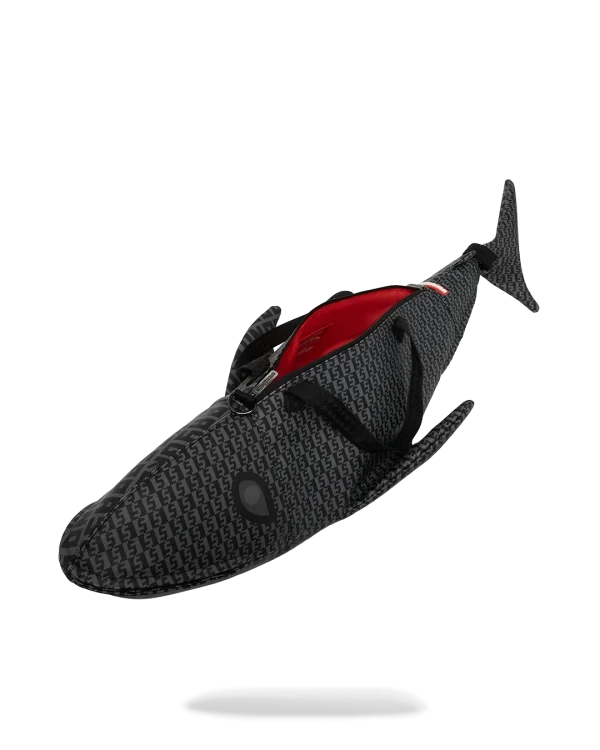 SHARKFINITY STEALTH PILOT SHARK SHAPE DUFFLE
