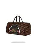 EXTERIOR GOLD ZIP POCKET SHARKS IN PARIS DUFFLE