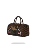 EXTERIOR GOLD ZIP POCKET SHARKS IN PARIS MINI DUFFLE