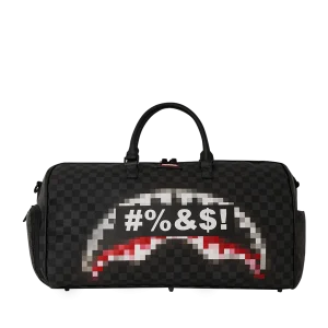 'WHAT THE BEEP' SHARK DUFFLE