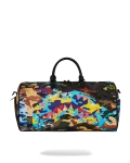 SLICED AND DICED CAMO DUFFLE