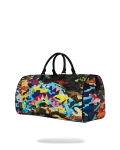 SLICED AND DICED CAMO DUFFLE