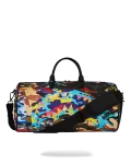 SLICED AND DICED CAMO DUFFLE