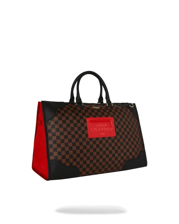 KATANA CHECK BOSS PYRAMID DUFFLE