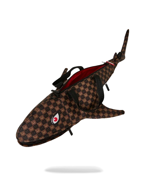 SHARKS IN PARIS GRIN & GRIND SHARK DUFFLE