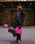 PINK POP SHARK BUBBLE HANDBAG