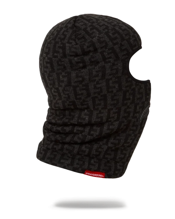 CASHIN CHECKS SKI MASK (GRAY)