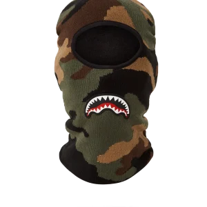 CAMO SHARK SKI MASK