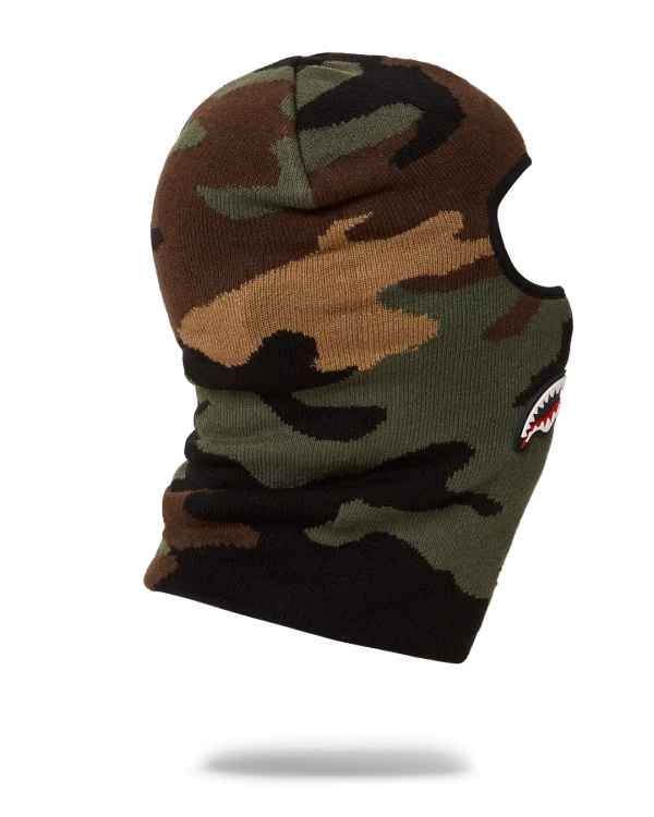 CAMO SHARK SKI MASK