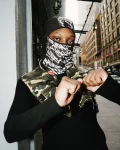 MIDNIGHT DESIGNER SKI MASK
