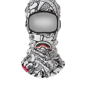 DOODLE SHARK SKI MASK