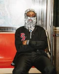 DOODLE SHARK SKI MASK