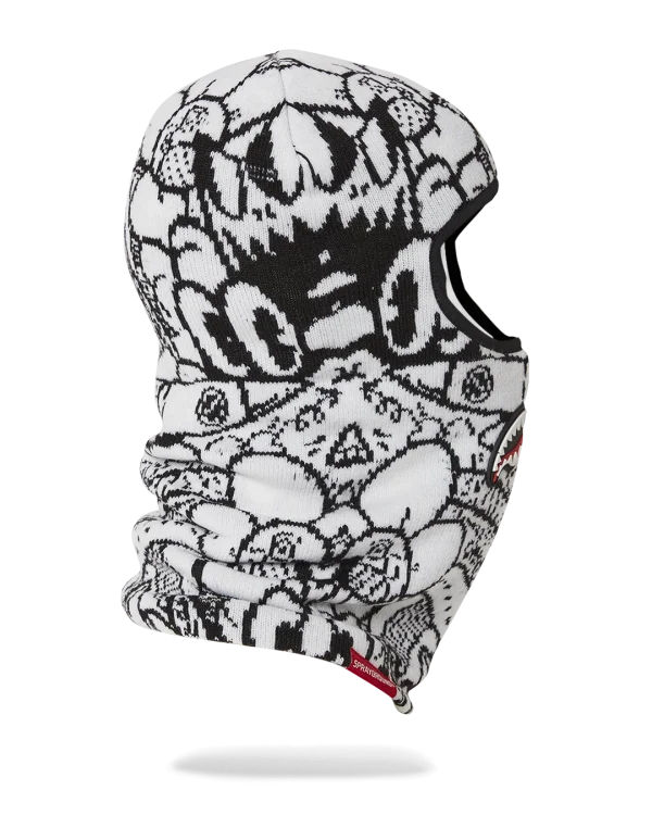 DOODLE SHARK SKI MASK