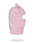 PINK FLEECE BEAR EARS SKI MASK