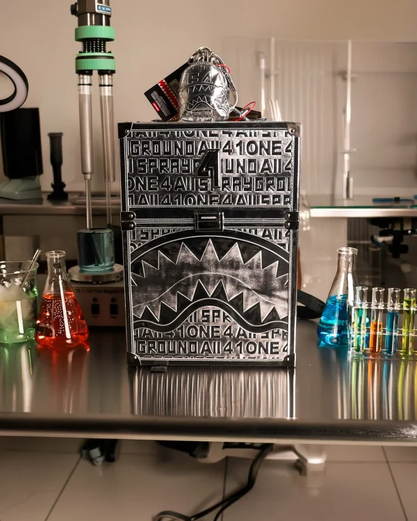 SPACE CASE BACKPACK KEYCHAIN