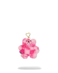 FURZILLA SHARK (PINK CHECK) KEYCHAIN