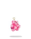 FURZILLA SHARK (PINK CHECK) KEYCHAIN