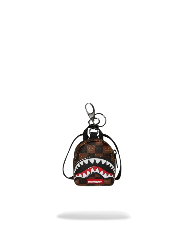 SHARKS IN PARIS GRIN & GRIND BACKPACK KEYCHAIN