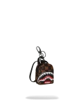 SHARKS IN PARIS GRIN & GRIND BACKPACK KEYCHAIN