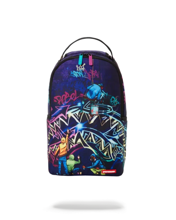MIDNIGHT GRAFFITI ARTISTS MINI BACKPACK
