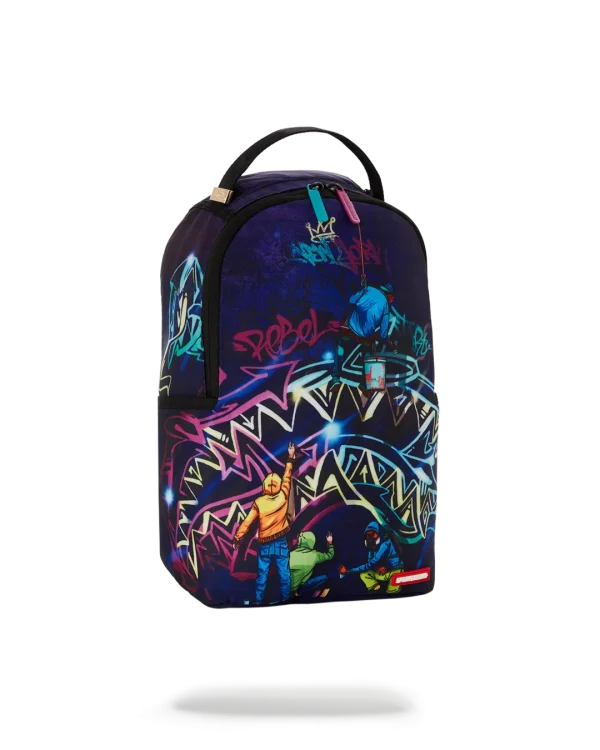 MIDNIGHT GRAFFITI ARTISTS MINI BACKPACK