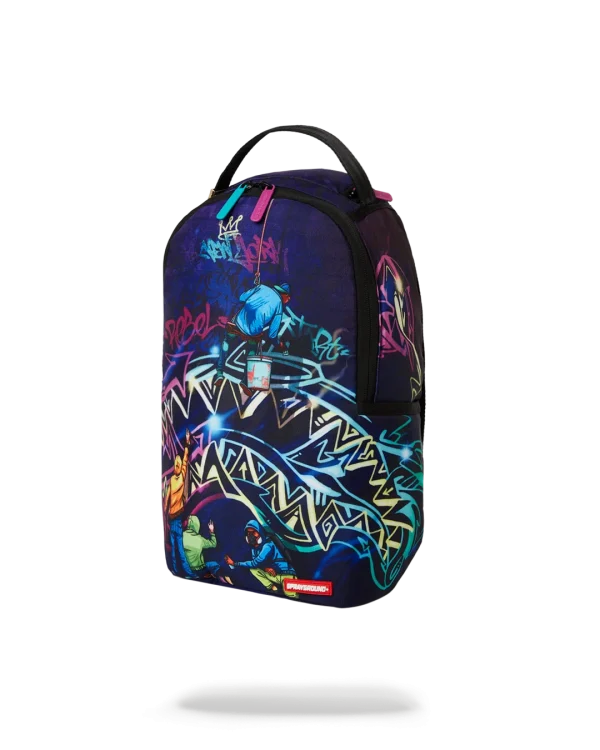 MIDNIGHT GRAFFITI ARTISTS MINI BACKPACK