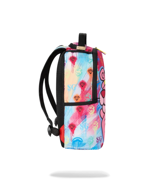 SMALL BACKPACK: PINK PANTHER ART CLASS