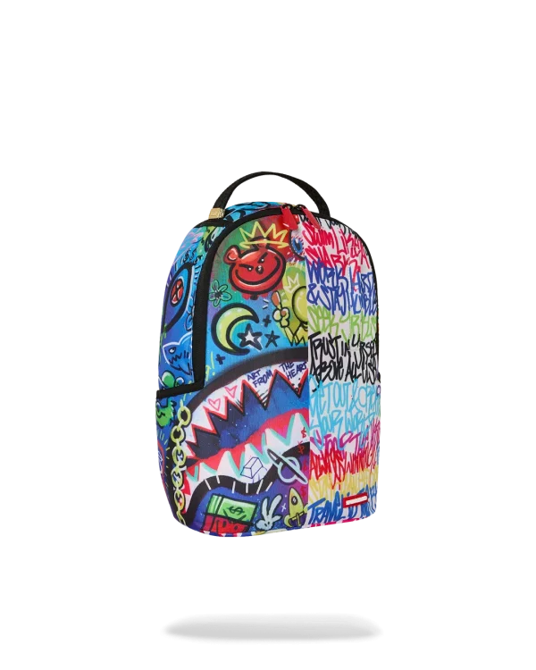 SPLIT SCRIBBLES BACKPACK