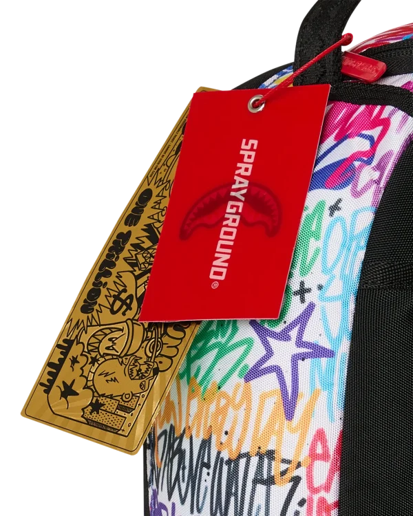 SPLIT SCRIBBLES BACKPACK