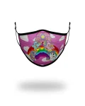 KIDS FORM FITTING MASK: RAINBOW BOUNCE