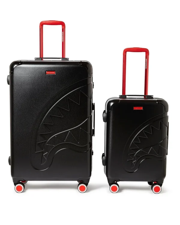 SHARKITECTURE MOLDED 2 PC LUGGAGE SET