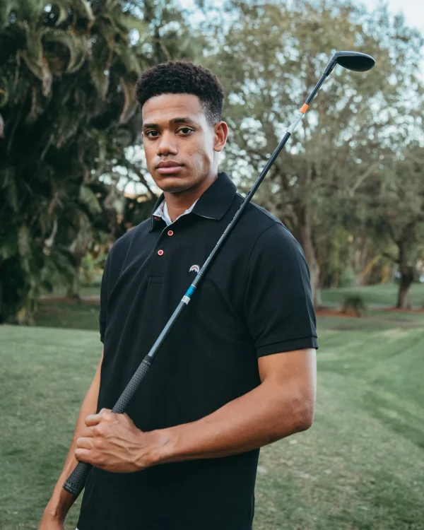 ROSE ALL DAY PIMA COTTON MADE IN PERU POLO