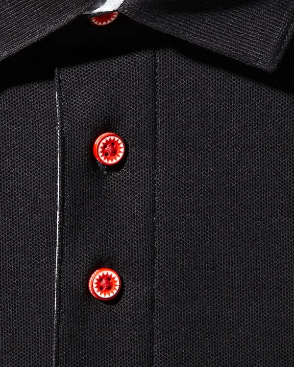 ROSE ALL DAY PIMA COTTON MADE IN PERU POLO
