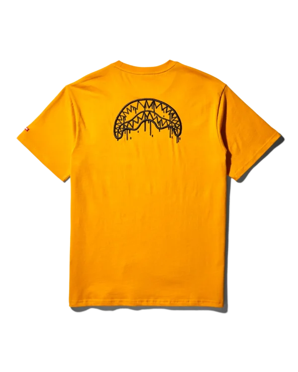 GARFIELD CAT STRATCH GRAPHIC T-SHIRT (ORANGE)