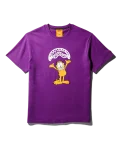 GARFIELD SHARKMOUTH GRAPHIC T-SHIRT (PURPLE)