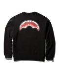 SPONGEBOB SPLAT PULLOVER SWEATER (BLACK)