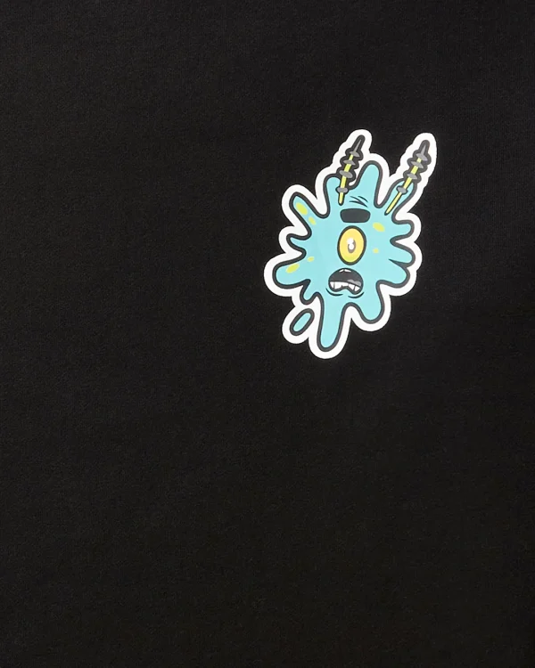 SPONGEBOB SPLAT PULLOVER SWEATER (BLACK)