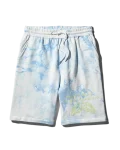 TIE DYE KNIT SHORTS (BLUE)