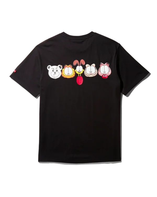 GARFIELD GRAPHIC T-SHIRT (BLACK)
