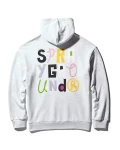 SPONGEBOB CREW SHARK HOODIE (LIGHT GREY)