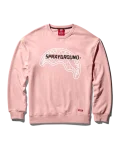 SPRAYGROUND PULLOVER CREW NECK SWEATSHIRT (PINK)