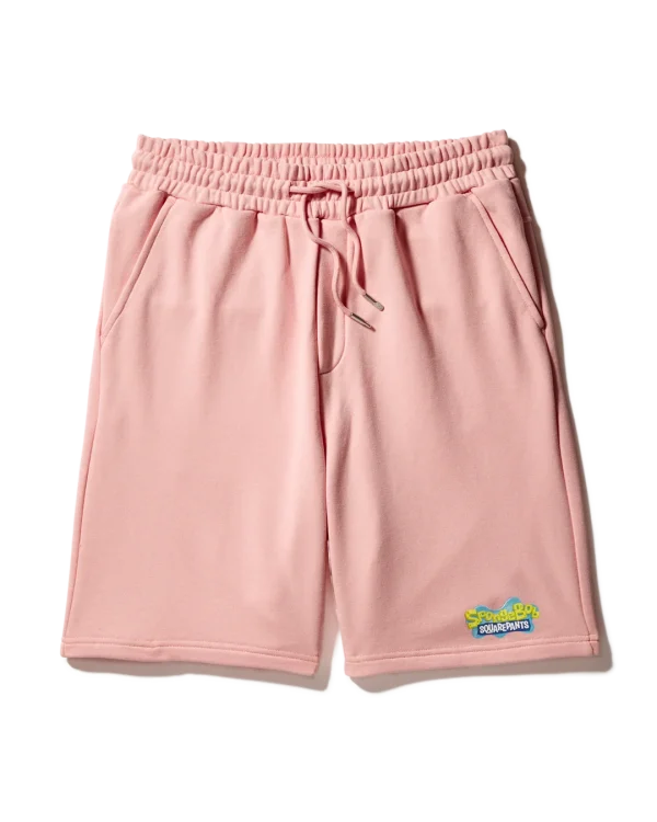 SPONGEBOB KNIT SHORTS (PINK)