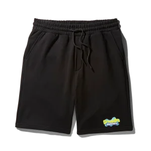 SPONGEBOB KNIT SHORTS (BLACK)